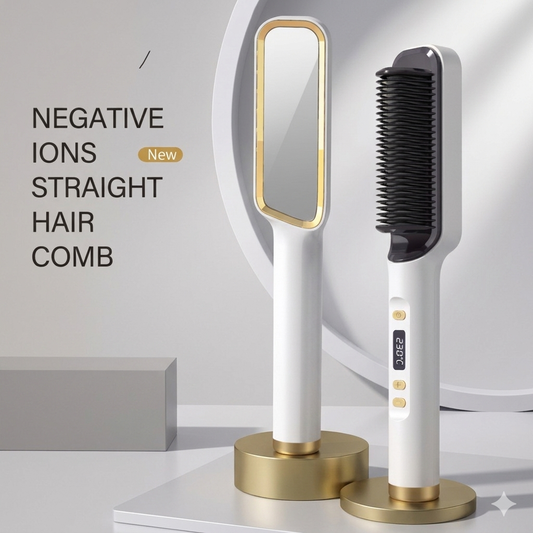 SmoothPro — Cordless Hair Straightener Brush